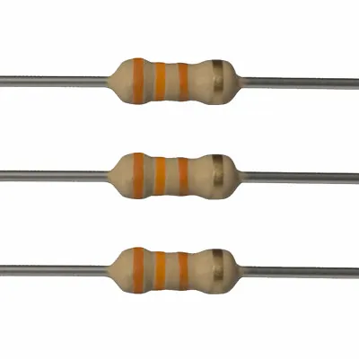 E-Projects 33K Ohm Resistors 1/2 W 5% (Pack Of 100) ~ Free Shipping • $8.09
