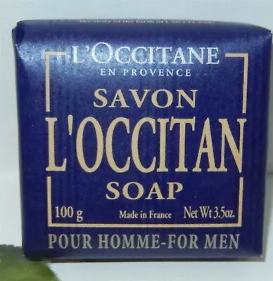 L'OCCITANE MEN'S LOCCITAN BAR SOAP 100g/3.5 Oz RARE NEW  • $14.99