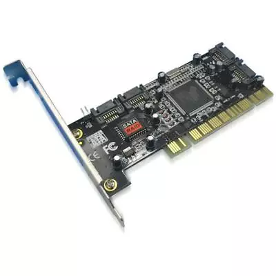 SATA Expansion Card 4-port Extension PCI To SATA Conversion Card • $14.99