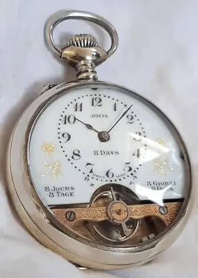 £151 • Buy Hebdomas Style 8 Days Swiss Pocket Watch *(FULL WORKING ORDER)* 1910-1920s.