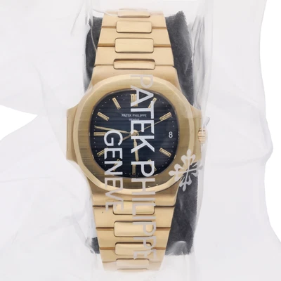 £74382.79 • Buy Patek Philippe Nautilus Blue Automatic 37mm Yellow Gold Mens Watch Date 3800/1J