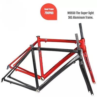 700C Road Bike Frameset Internal Routing Disc Brake City Racing Bike Frame  • $715.68