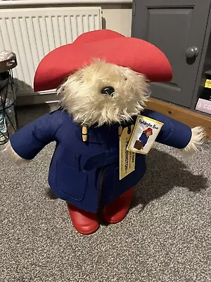 Rainbow Designs Large Collector Paddington Bear - Faded Hat - Missing Button • £25