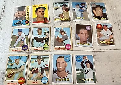 1955-1986 Topps Baseball Card Lot - Collection Of 295 Cards G-EX Condition • $89.99