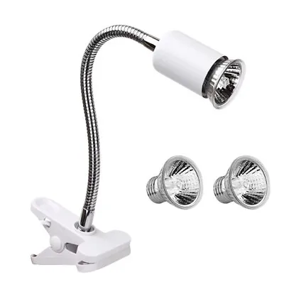 2PACK Reptile Lamp 25/50W UVA+UVB 3.0 With 360° Clamp Dimmable Light For Reptile • $12.34