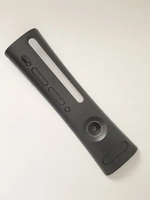 $19.99 • Buy Microsoft Xbox 360 Black OEM Front Face Plate Cover X806411 EUC - Good Hinges