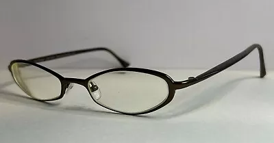 Vintage Pro Design Denmark Zenith 2215 Titanium Bronze Oval Frames Only • $70