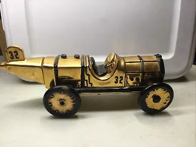 1911 Indianapolis 500 Ray Harroun Gold Replica Marmon Wasp Decanter Famous First • $50