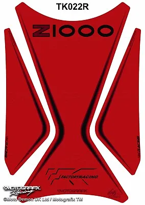 Kawasaki Z1000 2003 - 2009 Motorcycle Tank Pad Protector Motografix Gel Tankpad • $32.31