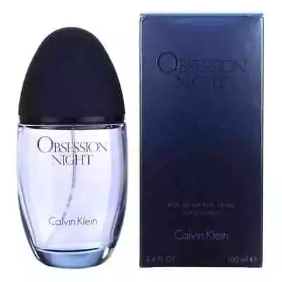 Ck Calvin Klein Obsession Night 100ml Eau De Parfum Spray Brand New & Sealed • £22.90