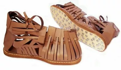 Roman Soldier Marching Sandal Caliga Legionaire Centurion Gladiator Sandals • $69.97