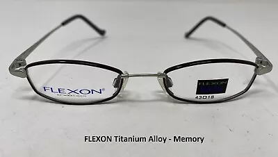 FLEXON By Marchon KIDS 114 EYEGLASSES Chocolate Mint - Titanium Alloy Material • $30