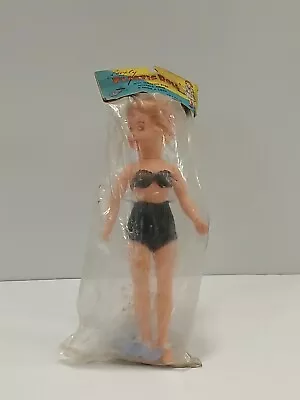 1950s Lovely Plastic Doll Made In Hong Kong 10    NOS Vintage Rare • $27.20