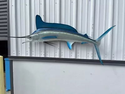 75  White Marlin Two Sided Fish Mount Replica - In Stock & Ready To Ship • $750