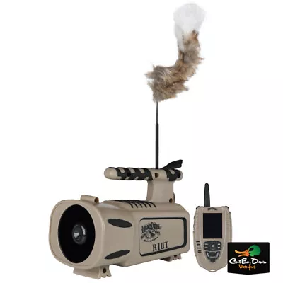 Lucky Duck The Riot Digital E-caller W/ Motion Decoy Coyote Fox Predator Call • $349.99