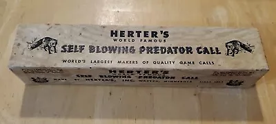 $12 • Buy Vintage Herter's World Famous Predator Call, Original Box P60