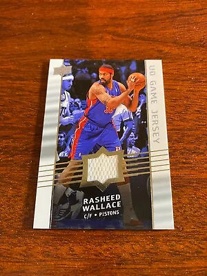 2008-09 Upper Deck - UD Game Jersey Patch #GA-RW Rasheed Wallace (MEM) • $3.95