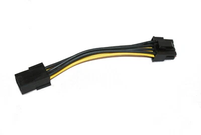 £3.69 • Buy PCIe Power Adapter Cable 6 Pin To 8 Pin (6 + 2) Approx 13.5cm In Length