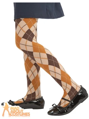 £6.99 • Buy Kids 1940s Wartime Tights Girls WW2 Book Day Week Fancy Dress Costume Accessory 