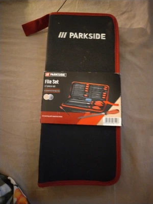 £22 • Buy Parkside File Set - 17 Pieces For Working With Wood And Metal  With Case