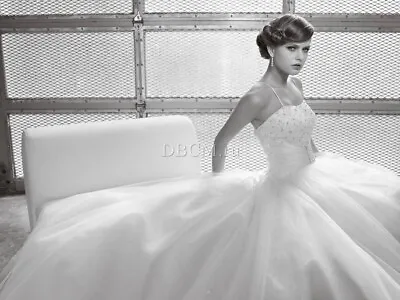 New Madeline Gardner Elvira 35007 Fairytale Wedding Dress Size 12  RRP £2200 • £112