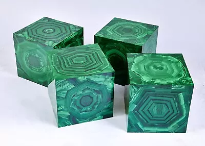 Malachite Cubes 12x12x12  Great For Plinth Side Table Retail Display • $375