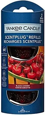 Yankee Candle ScentPlug Fragrance Refills Black Cherry Plug In Air Freshener Oi • £11.27