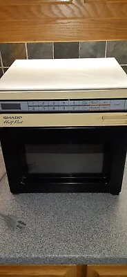 Sharp Half Pint Small Dorm Microwave Oven Model R-4265 Tested Works • $49.99