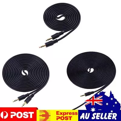 AUX Cable 3.5mm Stereo Audio Extension Male To Male Auxiliary Car Cord • $7.79