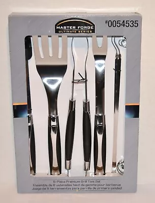 Master Forge Ultimate Series - 8-pc Premium Grill Tool Set - #0054535 - New • $17.50