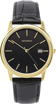 Sekonda Men's Watch With Black Dial And Black Strap 1719 • £24.99