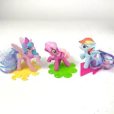 My Little Pony McDonald's 2011 Toys Lot Of 3 Cheerilee Celestia Rainbow Dash • $12.99