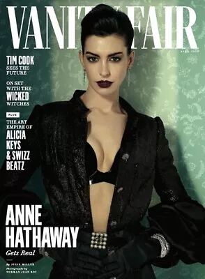 Vanity Fair Magazine April 2024 - Anne Hathaway • £7.50