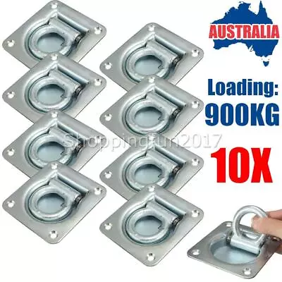 10X Recessed Flush Lashing Ring Cargo Tie Down Anchor Truck Boat Point UTE Tray • $30.99