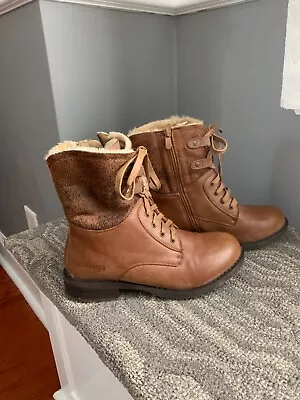 Kadi Maya Mid-calf Combat Boots Size 8 • $15.29