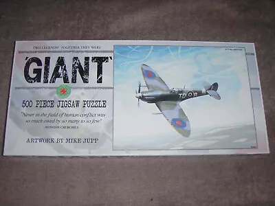 Mike Jupp 500 Piece Jigsaw Puzzle  Giant  Spitfire WW2 Winston Churchill Art • £3.99