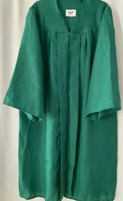 Green Matte Jostens Graduation Gown  Choirrobe clergy  And Other Brand • $15.94