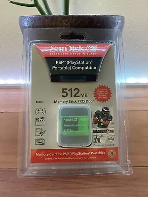 512MB Memory Stick Pro Duo For PSP UMD Card Expansion NIP • $29.95