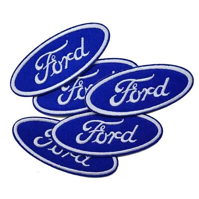 Set Of 5 Ford Patch  Iron On - Sew On  Patch  High Quality  Fast Shipping W/Trk# • $24.99