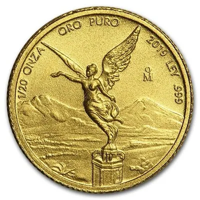 2019 1/20 Oz Mexican Gold BU Libertad Coin • $216.57