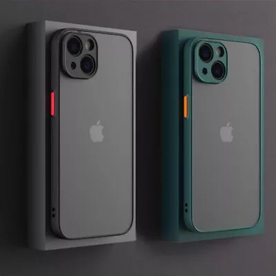 Shockproof Armor Matte Case Cover For IPhone15/15Pro/14/14Plus/13Pro/XR 11 12 X • $7.75