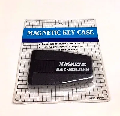 3 X STRONG MAGNETIC HIDE A KEY BLACK - NEVER LOCKED OUT HIDE SPARE KEY KH-234 • $9.95