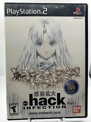 .hack INFECTION Part 1 - PlayStation 2 PS2 -game And Dvd- No Manual - Dot Hack • $15.99