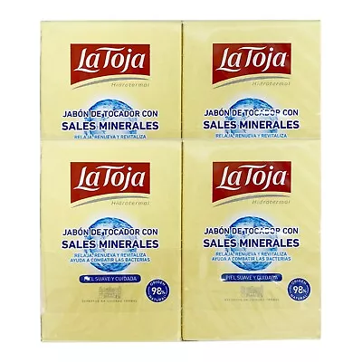 La Toja Twin Soap Soft Skin With Mineral Salts 100gr Pack Of 4 Soap • $16.99