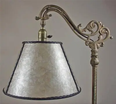 MISSION ARTS & CRAFTS MICA BRIDGE LAMP SHADE PARCHMENT Tailor Made Lampshades • $119.95