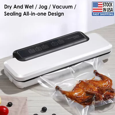 $44.57 • Buy 110W Commercial Vacuum Sealer Machine Seal A Meal Food Saver System W/Free Bags