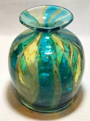 Signed  Harris Mdina Art Glass Vase • $65.19