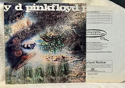 Vintage Pink Floyd-a Saucerful Of Secrets -near Mint/vg++ Uk Press 1974 • $69.99