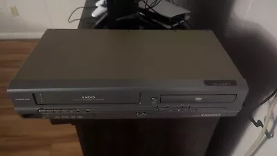 Magnavox MWD2205 4 Head VCR DVD Combo VHS Plyr Not Tested Powers Up-No Remote. • $69.99