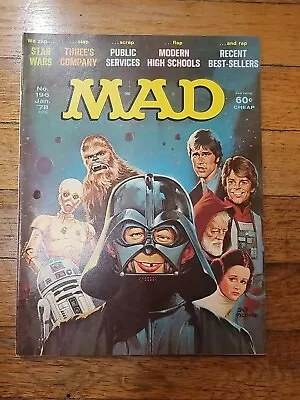 Mad Magazine #196 - Star Wars - Threes Company January 1978 • $10